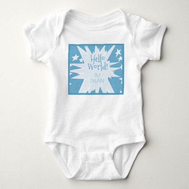 Body Cadeau bébé garçon ! Douche-le avec ça (Devant)