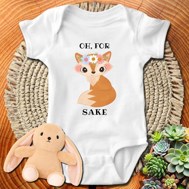 Body Cadeau Bébé mignon - Pour Fox Sake Funny (Créateur téléchargé)