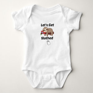 Body Cadeau bébé paresseux, Allons nous faire paresser,