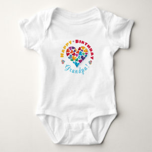 Body Cadeau De Bébé, Joyeux Grand-Père Anniversaire