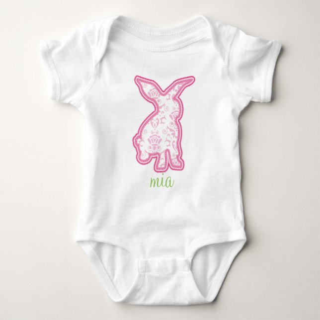 Body Cadeau de bébé - peu de lapin (Devant)