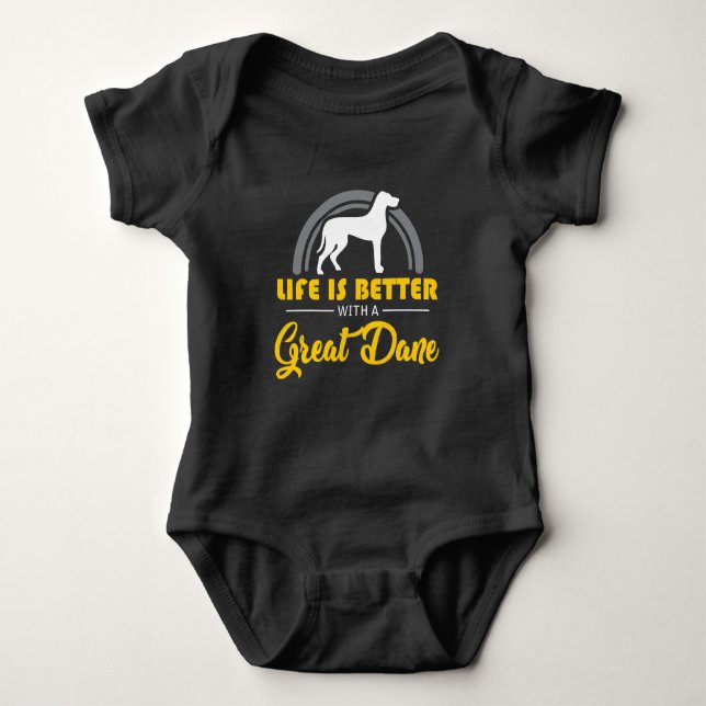 Body Cadeau de chien de great dane - amour d'animal de (Devant)