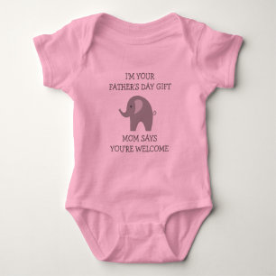 Body Cadeau de la fête des pères bébé combinaison pour