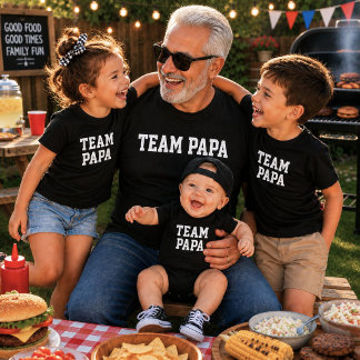 Body Cadeau de la fête des pères de l'équipe Papa pour 