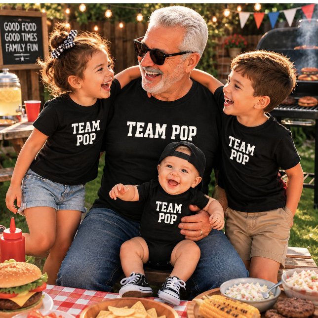 Body Cadeau de la fête des pères de Team Pop pour bébé (Créateur téléchargé)