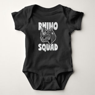 Body Cadeau de l'équipe d'amour Rhino Squad Rhinoceros