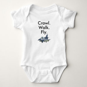 Body Cadeau de naissance Jet de combat militaire, futur