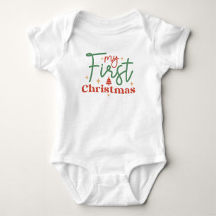 Body Cadeau de premier Noël pour bébé pour nouveau-né