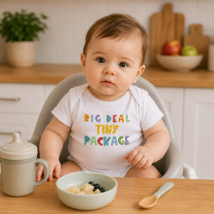 Body Cadeau drôle et mignon pour une baby shower modern