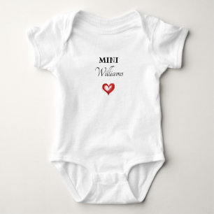 Body Cadeau Personnalisé, Mini + Nom,