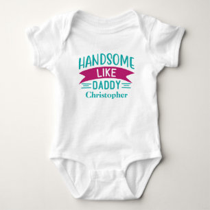Body Cadeau personnalisé pour bébé garçon Beau comme Pa