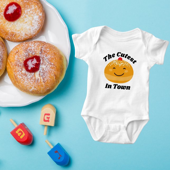 Body Cadeau pour bébé juif mignon pour Hanoukka (Créateur téléchargé)