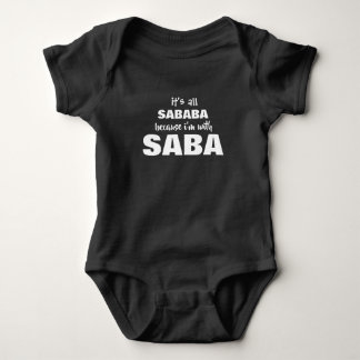 Body Cadeau pour bébés aux pères de Saba