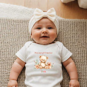 Body Cadeau précieux de Dieu Ourson Nouveau-né