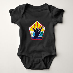 Body Cadeau surfant de surfer de signe du Costa Rica