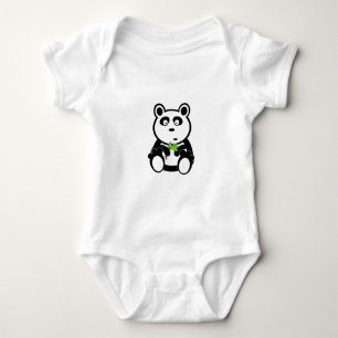 Body Cadeaux blancs noirs de destin d'ours panda