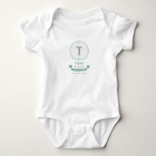 Body Cadeaux de bébé personnalisés avec monogramme