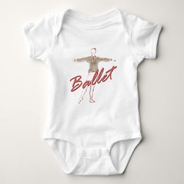 Body Cadeaux de garçons de ballet pour danseurs (Devant)