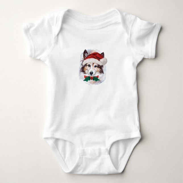 Body Cadeaux de Noël Sheltie pour les amoureux des chie (Devant)