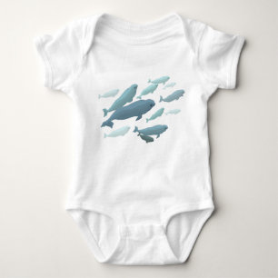 Body Cadeaux mignons de baleine de bébé de plante