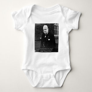 Body Cadeaux Winston Churchill "Le Succès n'est Jamais 