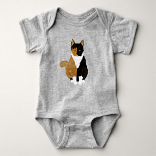 Body Calico Cat Baby Bodysuit