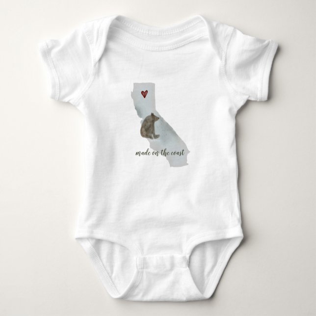 Body California Bear | Baby Bodysuit (Devant)