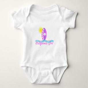 Body California Girl Pink Surfboard W/Sun