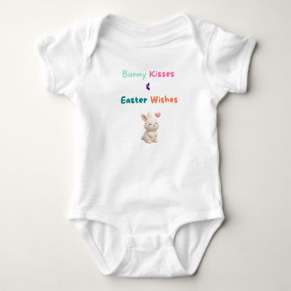 Body Câlins de lapin et vœux de Pâques