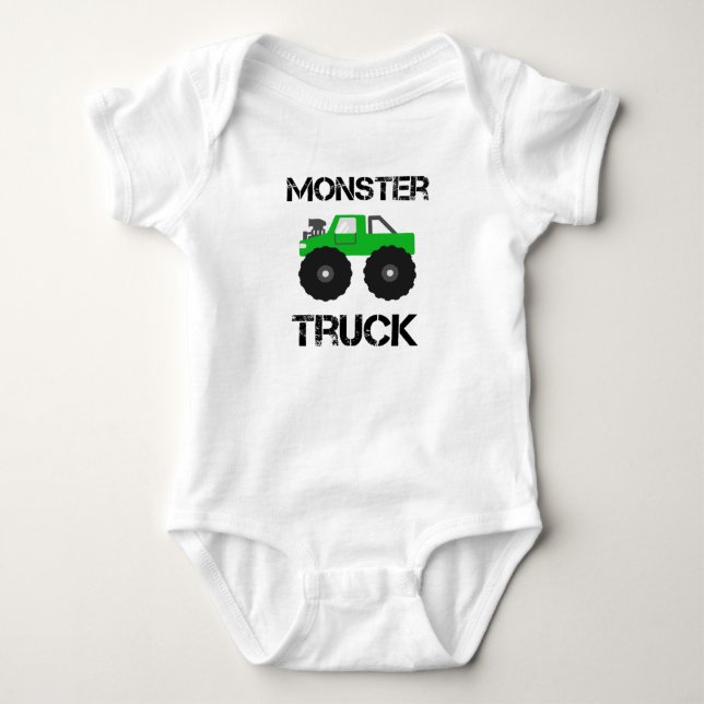 Body Camion de monstre vert (Devant)