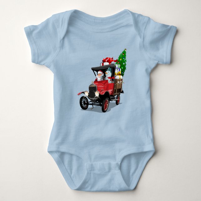 Body Camion de Noël de dessin animé (Devant)