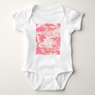 Body Camo rose - Camo fillette