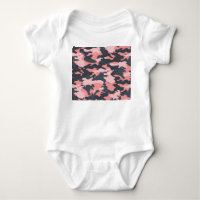 Camouflage rose : Motif vintage classique