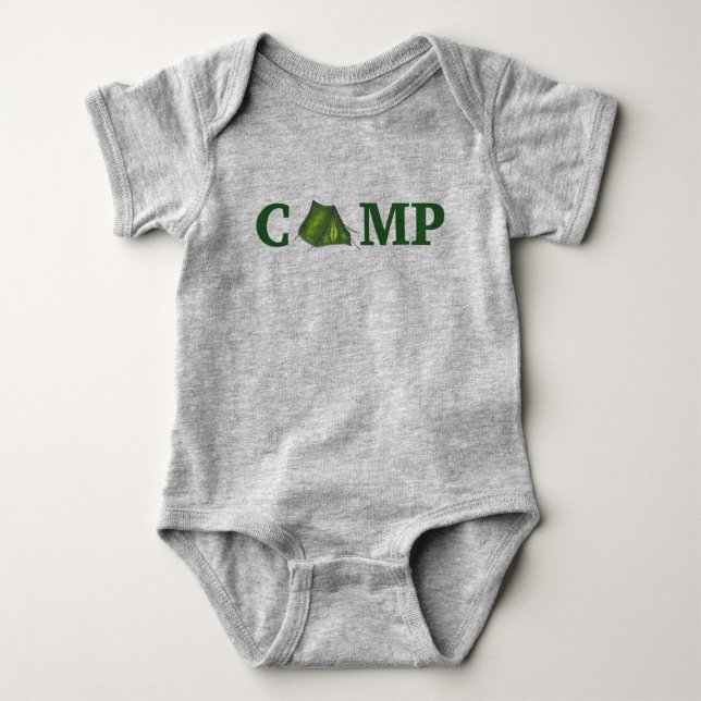 Body CAMP Tente verte Camping été Randonnée Cadeau exté (Devant)