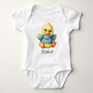 Body Canard bébé tricoté mignon