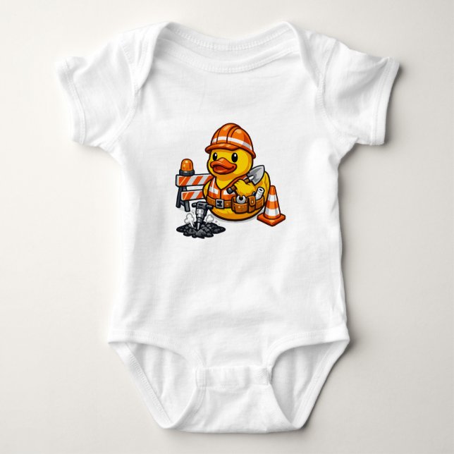 Body Canard en caoutchouc ouvrier routier (Devant)
