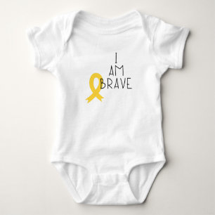 Body cancer de l'enfance.brave. Combinaison pour bébé -