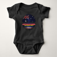 Cap-Vert Australie Australie drapeau des racines d