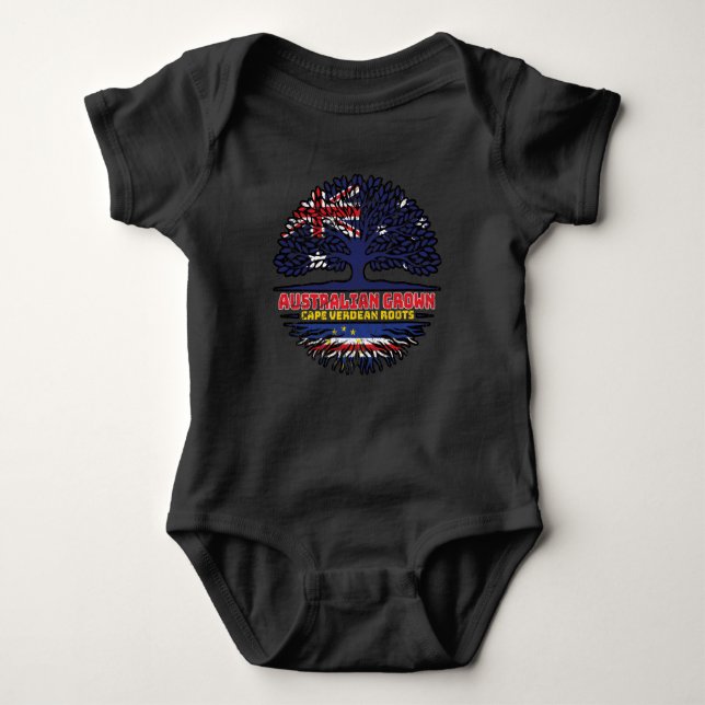 Body Cap-Vert Australie Australie drapeau des racines d (Devant)