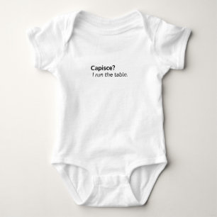 Body Capisce Bébé Attitude Italienne Drôle