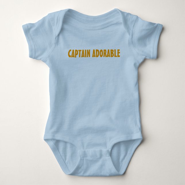 Body Capitaine Adorable bébé rameper (Devant)