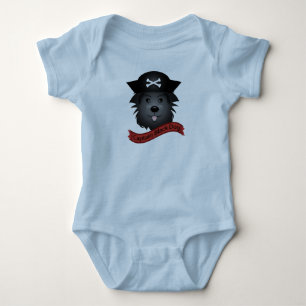 Body Captain Black Dog - Baby Jersey Bodysuit 