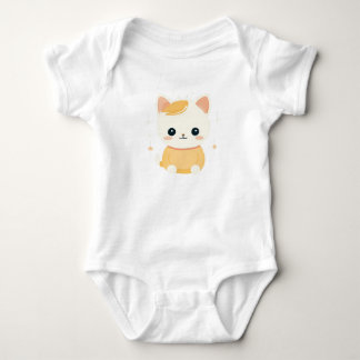 Body Capybara Boba Chat Bodysuit pour bébé - Cute et co