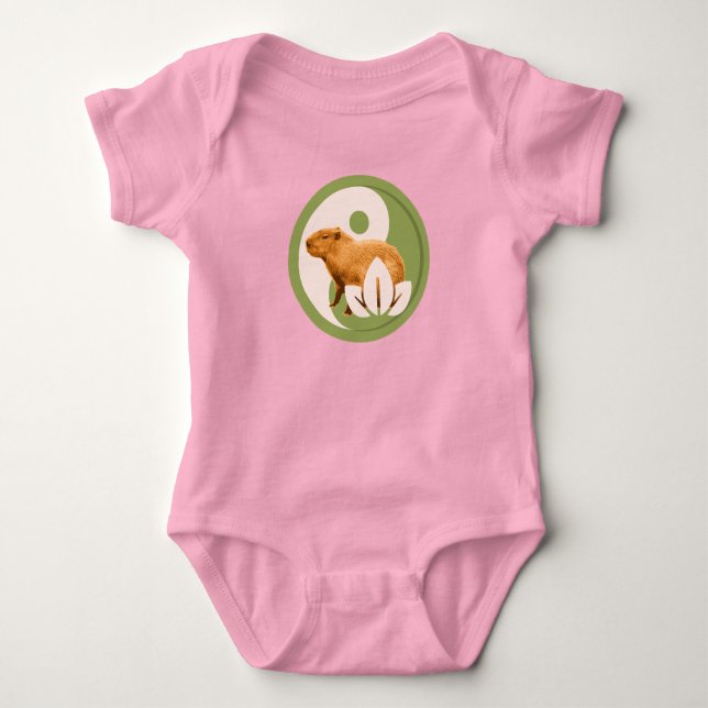 Body Capybara Zen Yin Yang Nature Paisible (Devant)