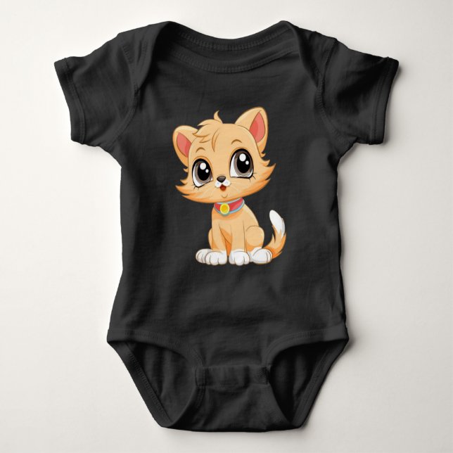 Body Caricature adorable de chat (Devant)