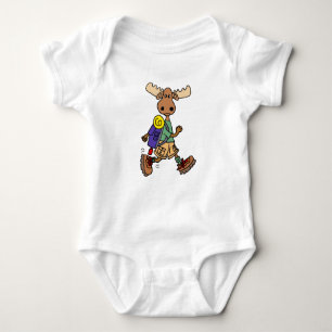 Body Caricature de Moose Hiker