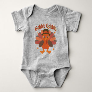 Body Caricature de Turquie Thanksgiving - "Gobble Gobbl