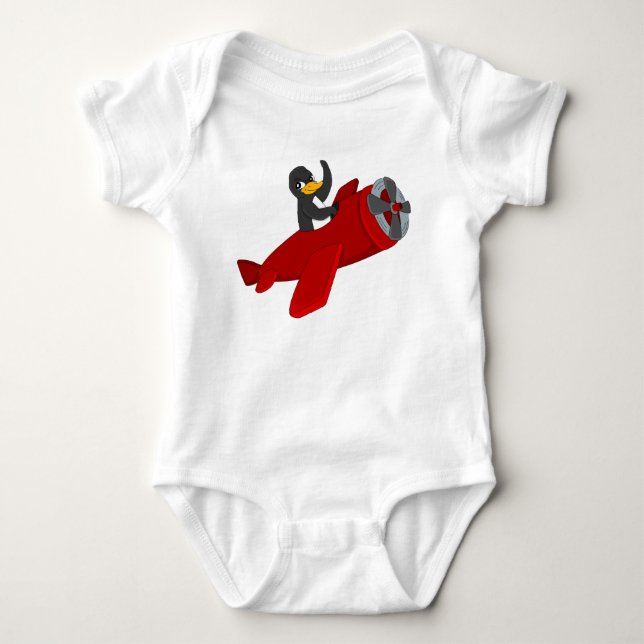 Body Caricature en pingouin volant (Devant)