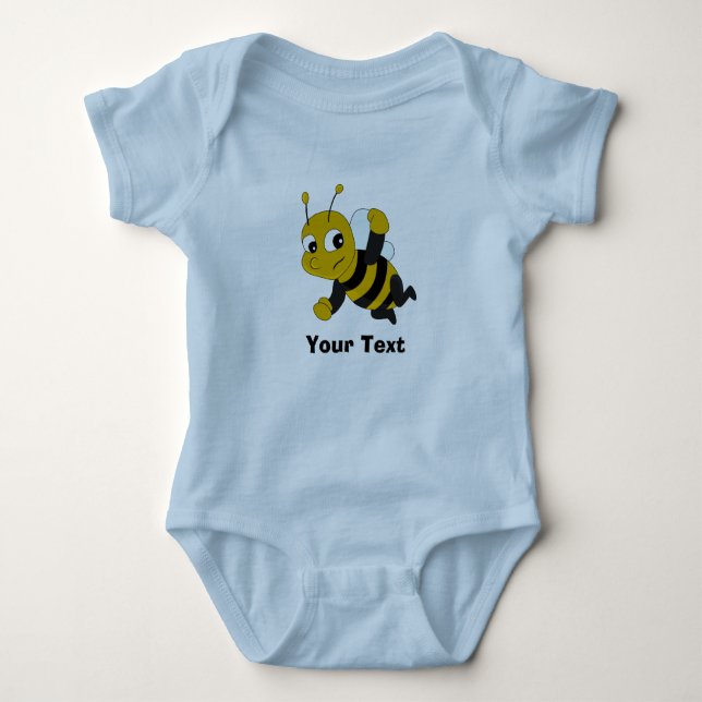Body Caricature personnalisée Bee Bodysuit bébé (Devant)