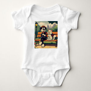 Body Caricature vintage pour chien/chat